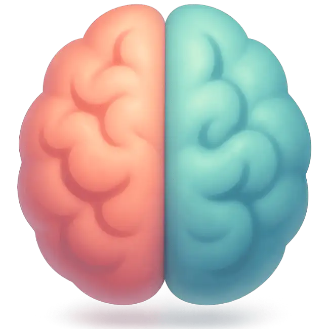 Brain 3D icon